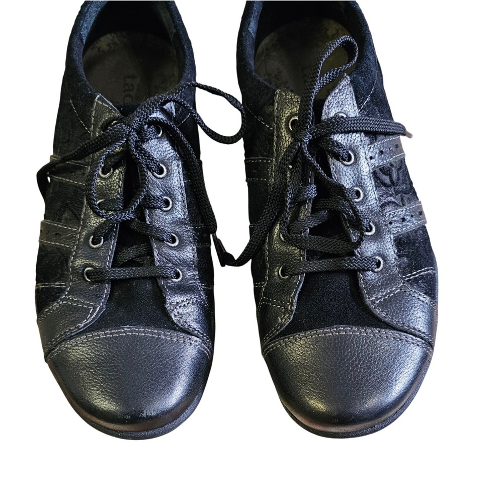 Taos Streamline Oxford Sneakers Women's Size 7.5 EU 38 Black S3287 - Picture 3 of 10